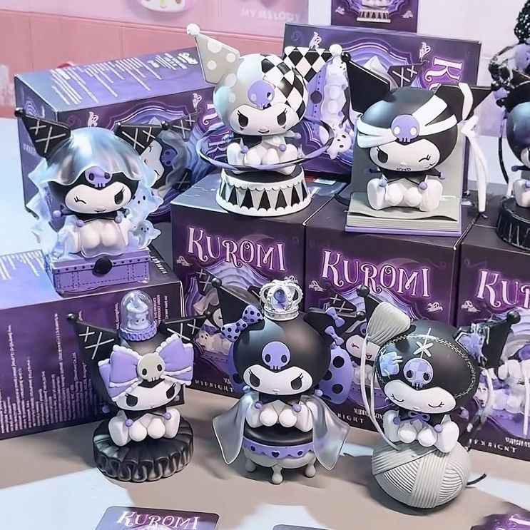 Kuromi Dark Night Story Blind Box|Collectible Desktop Figure