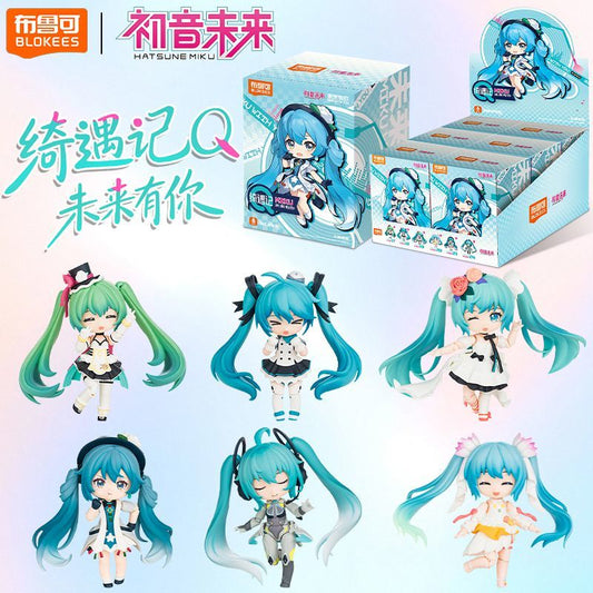 BLOKEES Hatsune Miku "Miku With You" Blind Box Collectible Figure – Mystery Chibi Doll