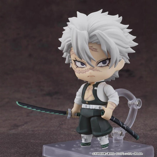 Nendoroid Demon Slayer: Kimetsu no Yaiba – Sanemi Shinazugawa Articulated Figure with Interchangeable Face Plates