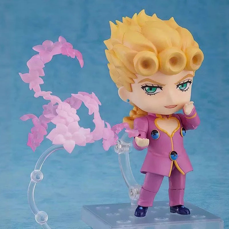 JoJo's Bizarre Adventure Golden Wind – Giorno Giovanna Nendoroid Action Figure with Interchangeable Face Plates