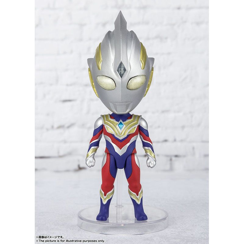 Bandai Figuarts Mini Ultraman Trigger Multi Type & Kengo Manaka Action Figure Set