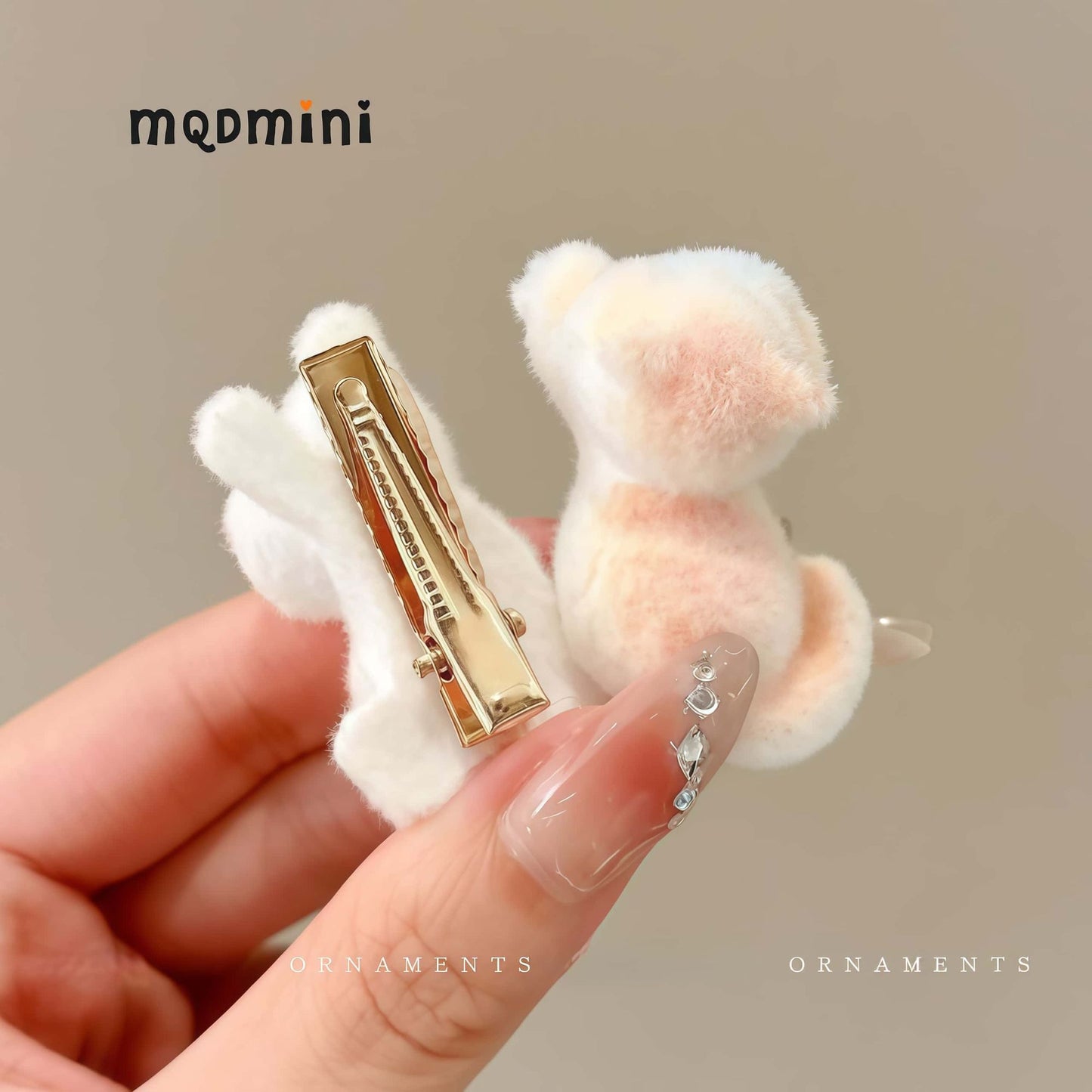 MQD Kids Cute Cat Hair Clips 4-Piece Set