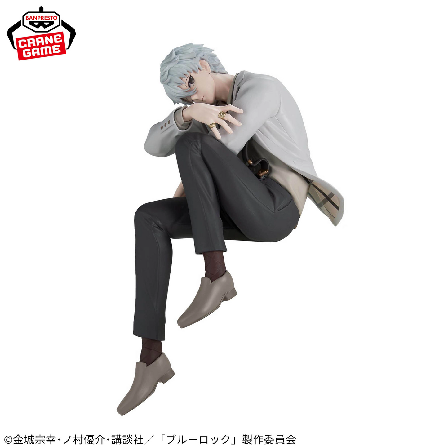 Blue Lock Banpresto Sweets Nagi Seishiro Mikage Reo Sitting Figure