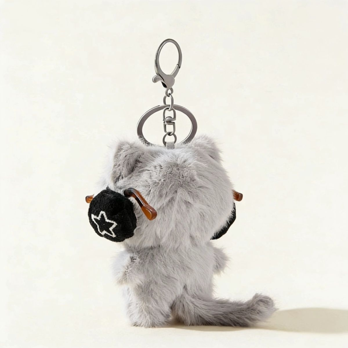 Cute Cat Plush Keychain Bag Charm Gift