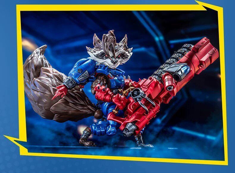 Blokees Marvel Rivals Rocket Raccoon Buildable Action Figure