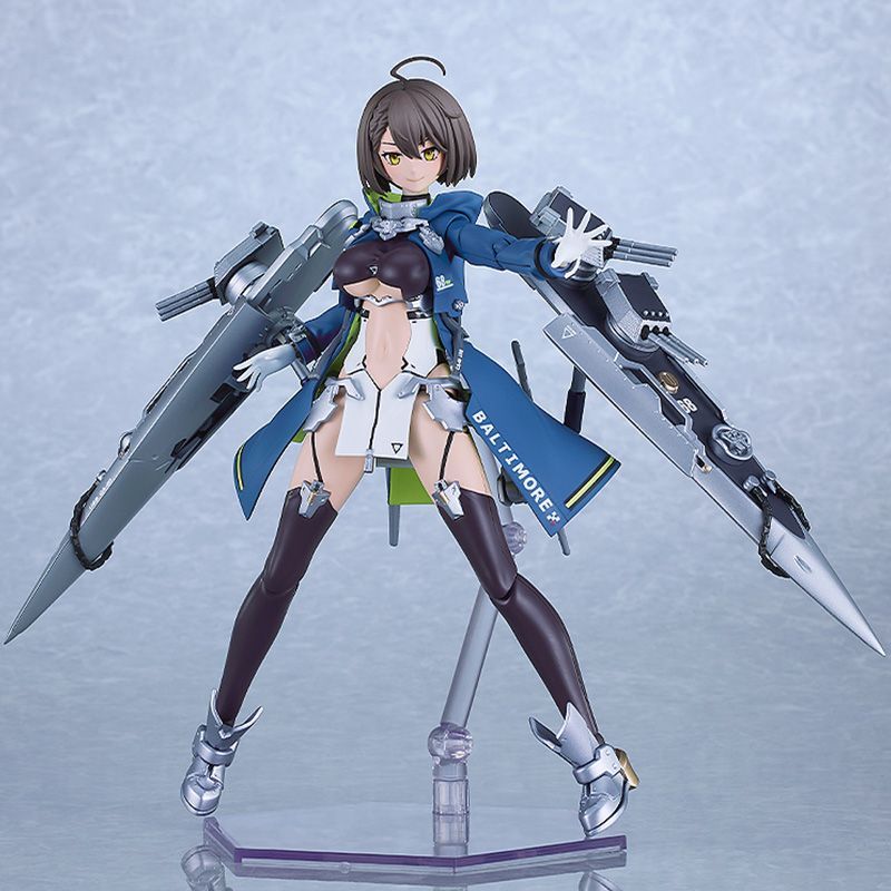 GSC Azur Lane PLAMATEA Baltimore Articulated Model Kit Figure