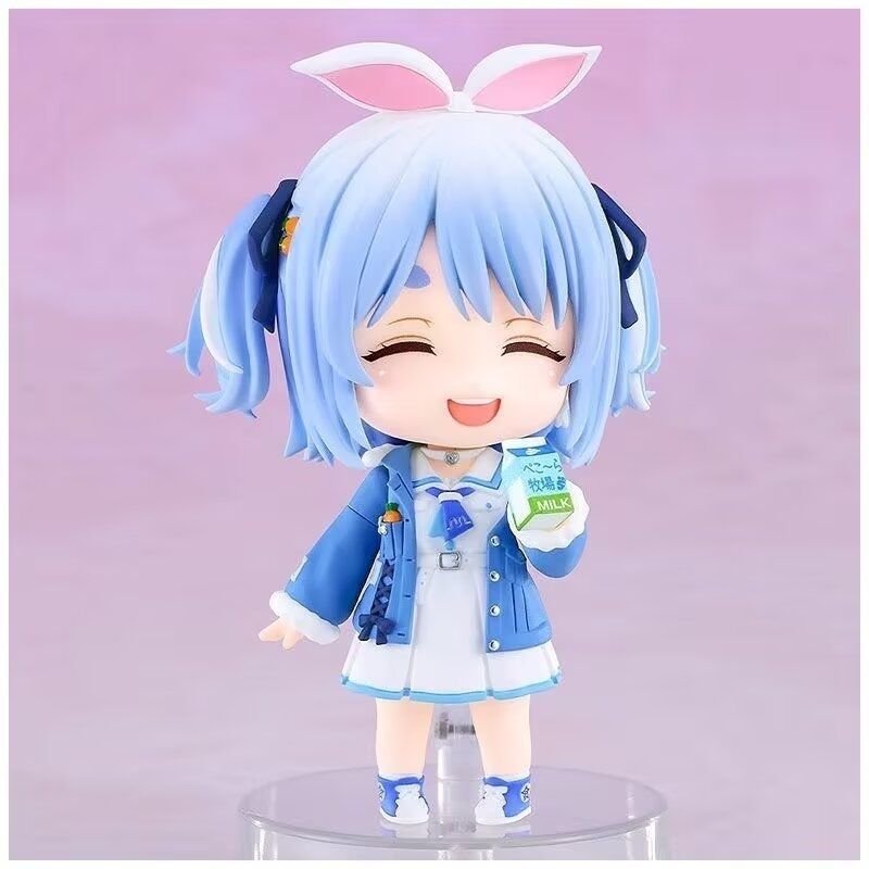 Good Smile Nendoroid 2741 Hololive Usada Pekora Casual Ver Nendoroid Figure with Milk Carton & 3 Face Plates