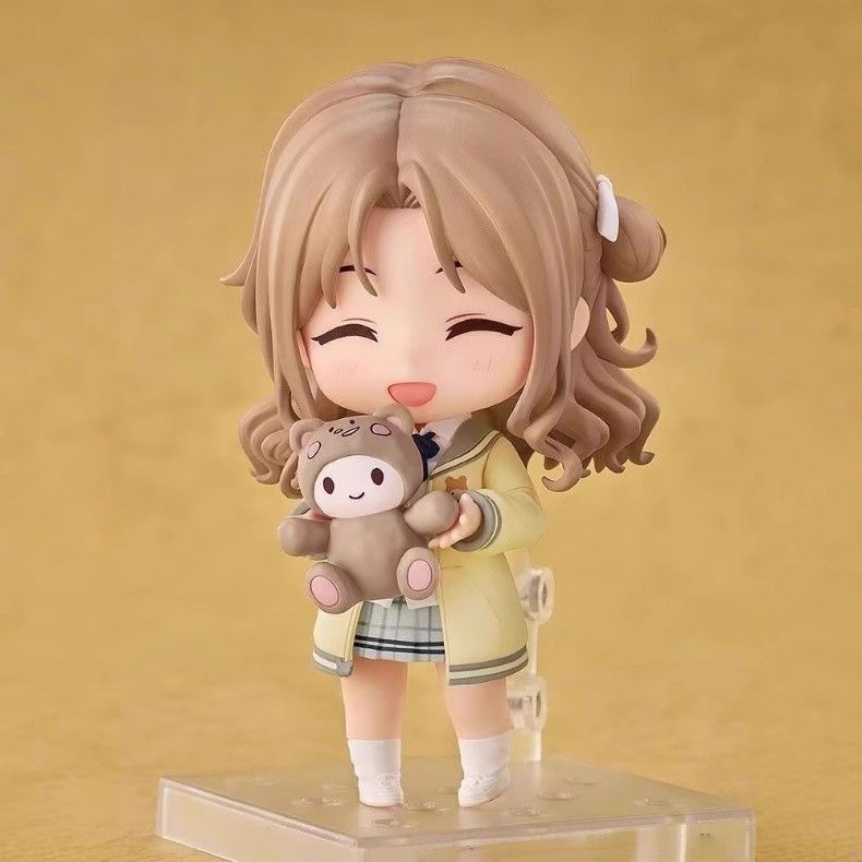 Good Smile Nendoroid 2591 THE IDOLM@STER Shiny Colors Ichikawa Hinana Nendoroid Figure with Bear Plush & Glasses