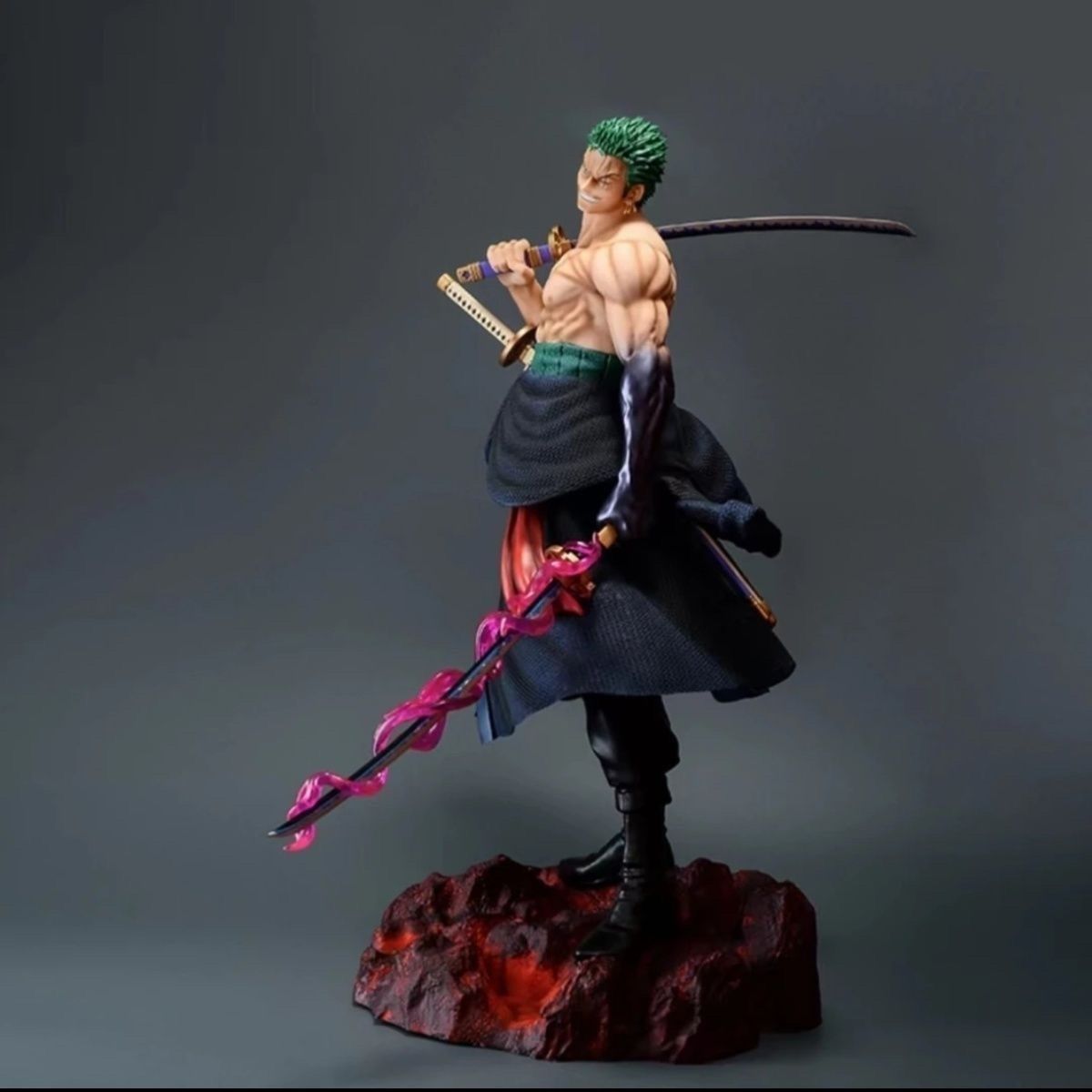 One Piece Zoro Dual Head GK Figure