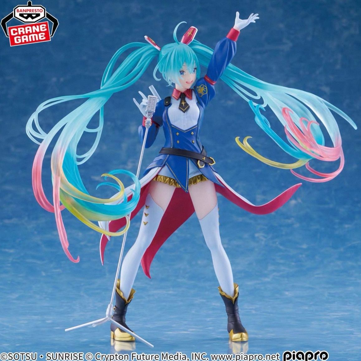 Banpresto Gundam x Hatsune Miku 45th Anniversary Special Project Prize Figure