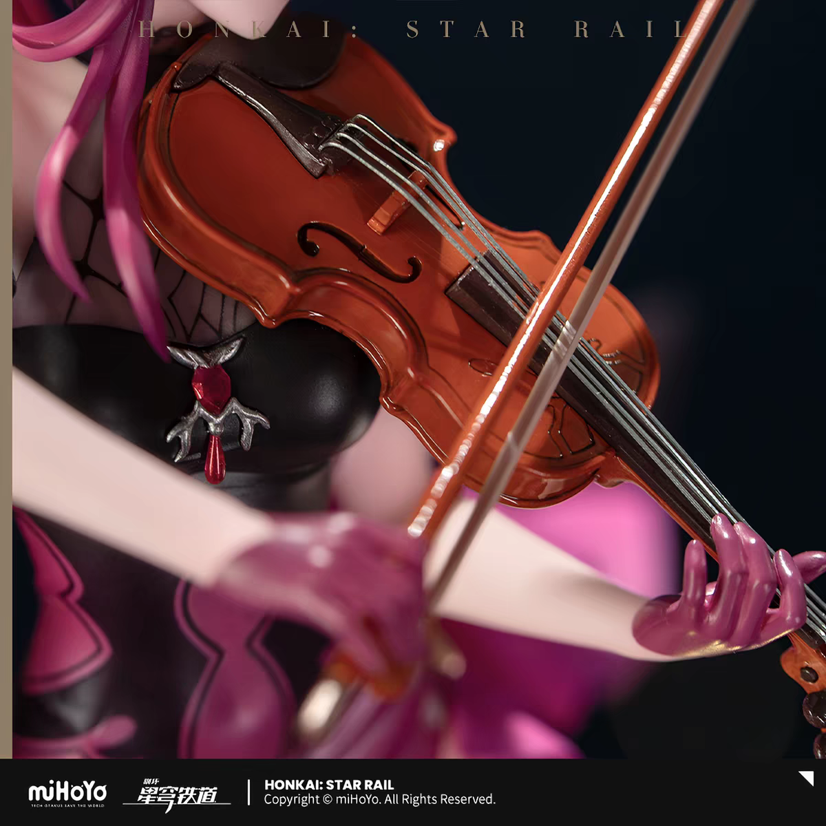 Honkai Star Rail Kafka 1/8 Scale Figure LIVE ver. Violin Detail Close Up miHoYo
