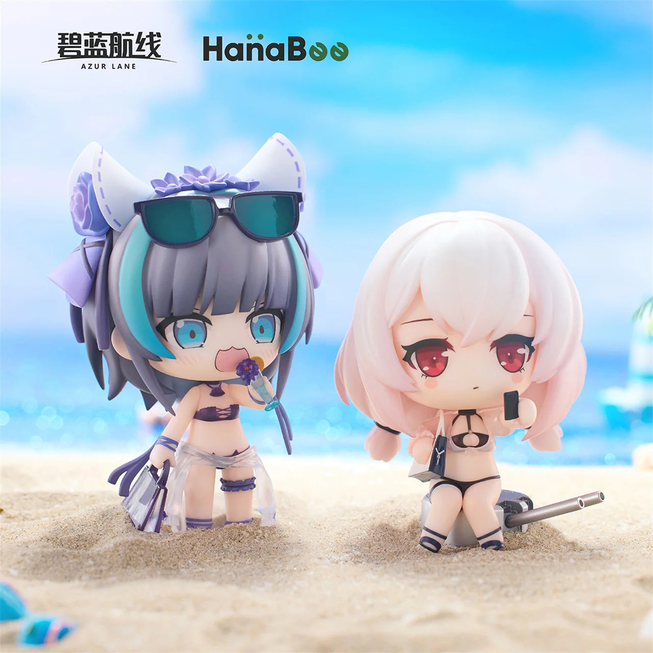 Azur Lane HanaBee Summer Swimsuit Chibi Figure Vol.2
