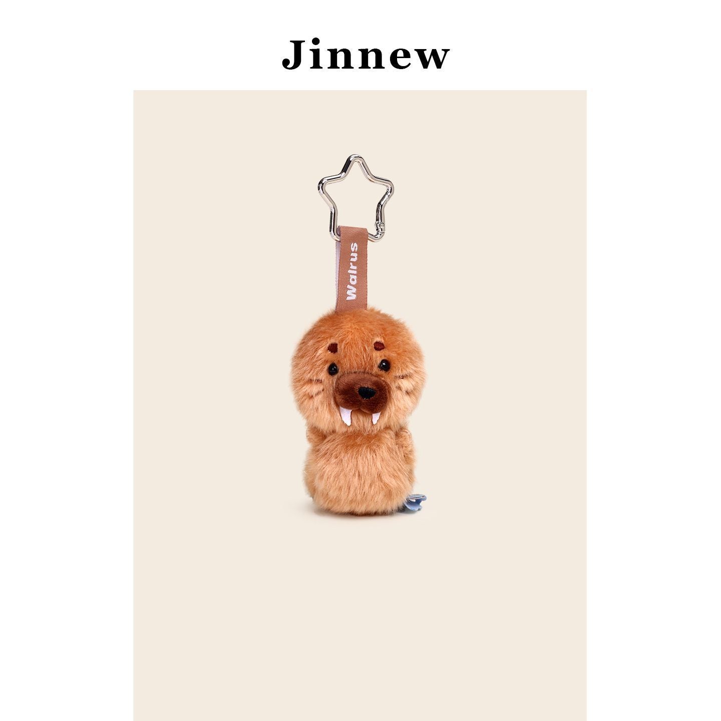 Jinnew Ocean Animal Plush Keychain Bag Charm