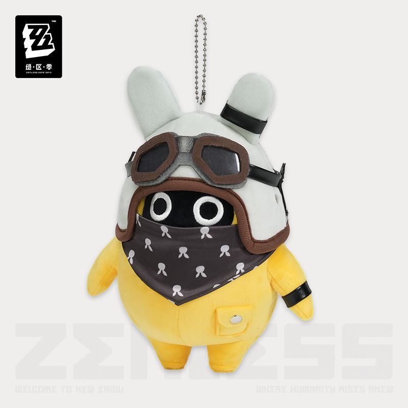 Zenless Zone Zero Bangboo Racer Plush Keychain Official miHoYo