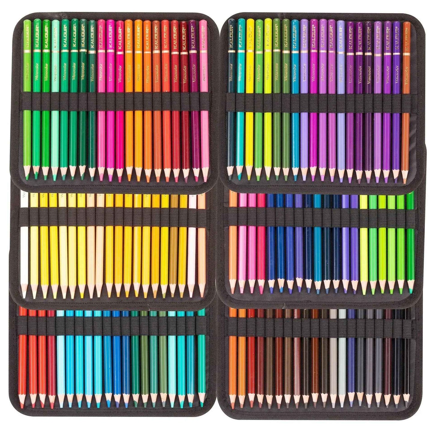 KALOUR 120 Watercolor Pencils Set with Carrying Case - TTpen