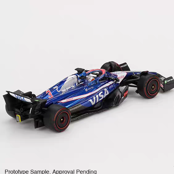 MINIGT Daniel Ricciardo 2024 F1 Bahrain GP Alloy Model