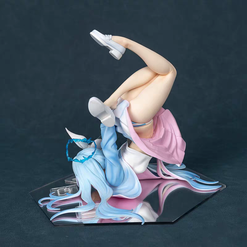 UP Studio Blue Archive Plana Kaiten Lock 1/6 Scale Figure – JK Uniform Inverted Pose Mirror Base Dual Ver. Collectible Statue