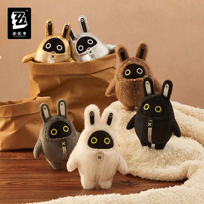 Zenless Zone Zero fluffy Bangboo plush blind box official anime merch desk decor