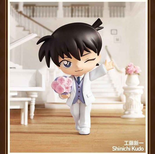 Detective Conan Anniversary blind box collectible figurines gift