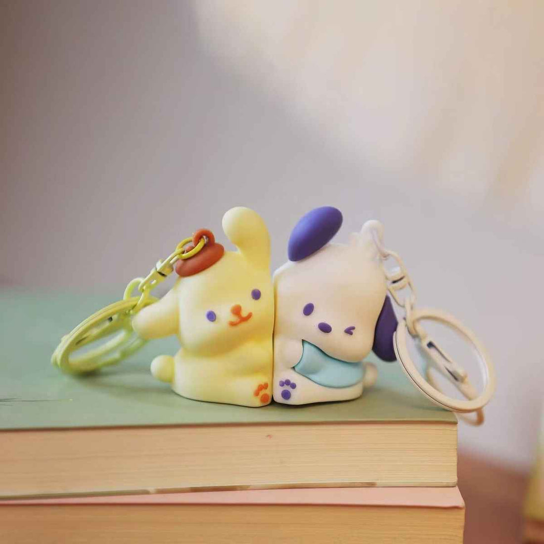 Cinnamoroll magnetic keychain cute plush couple gift Sanrio