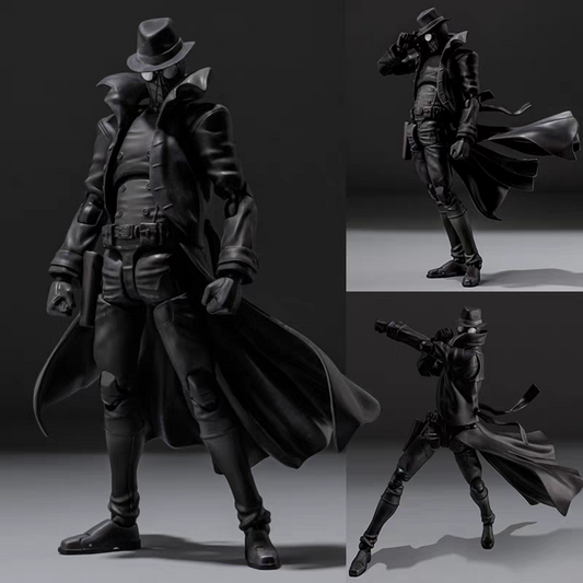 Spider-Man Noir Articulated Action Figure Into the Spider-Verse with display stand