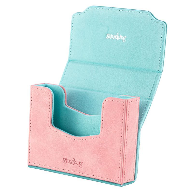 Sanseking Portable Pocket TCG Card Case Mini Trading Card Storage Box