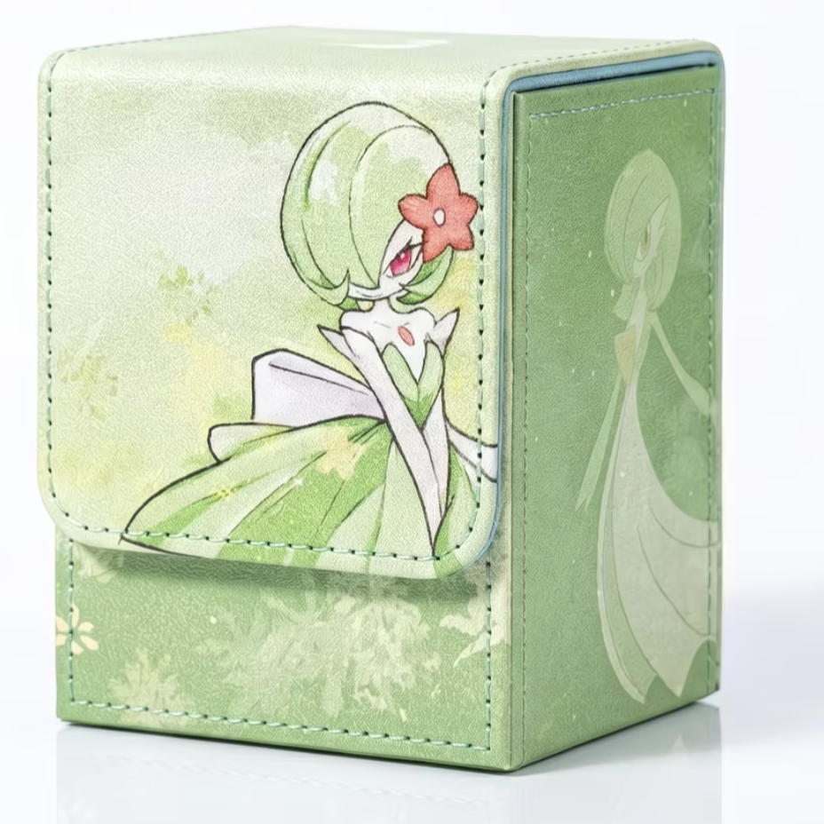 Pokemon PTCG Gardevoir Card Deck Box Leather TCG Case