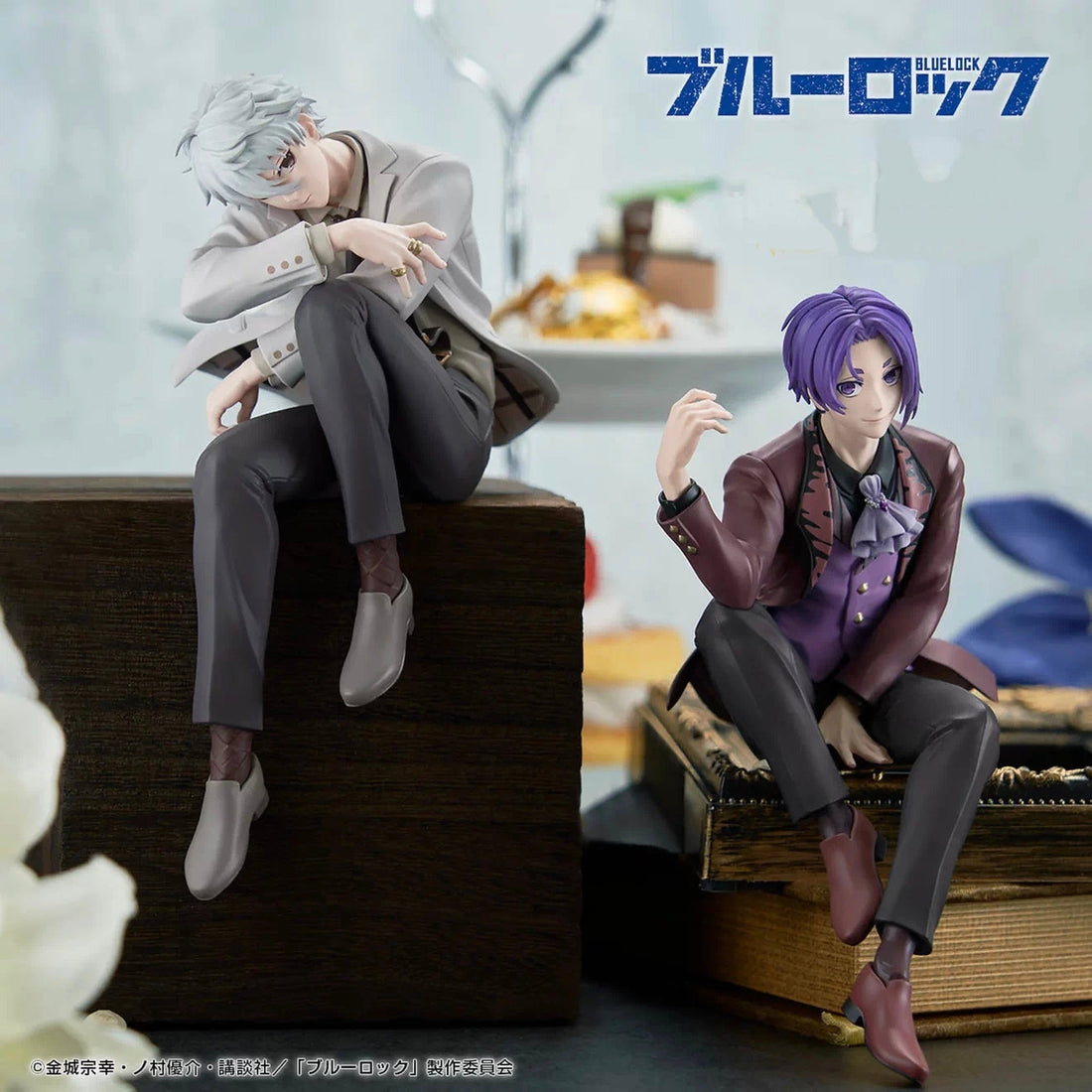 Blue Lock Banpresto Sweets Nagi Seishiro Mikage Reo Sitting Figure