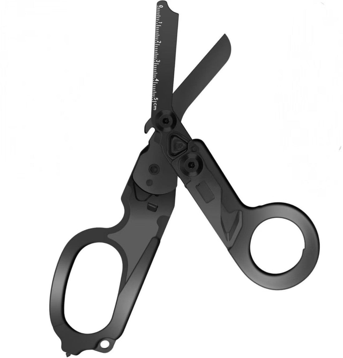 Tactical Folding Scissors Multitool Outdoor Survival Kit