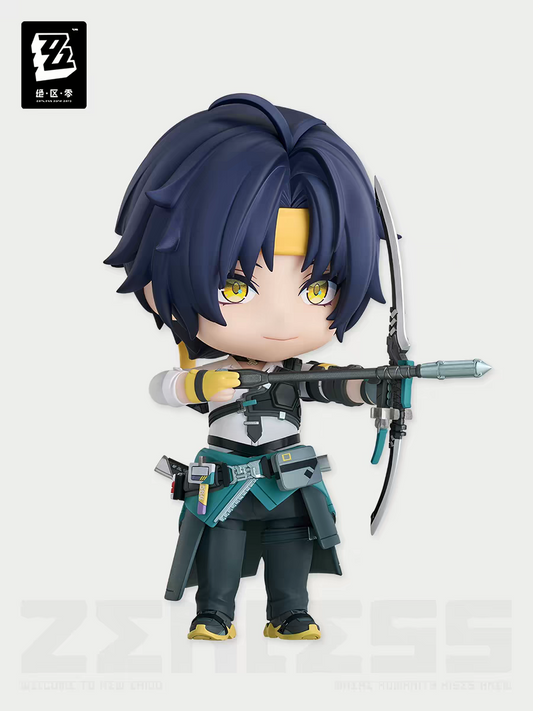 Zenless Zone Zero GSC Nendoroid Harumasa Blue Hair Archer Figure with Swap Parts