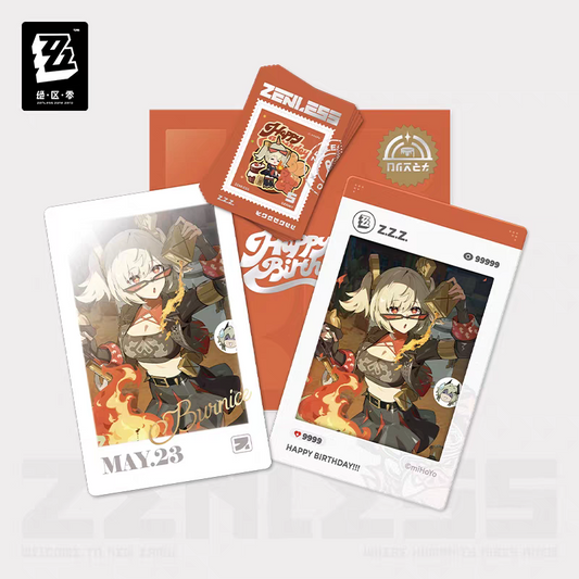 ZZZ Official HB2U Birthday Momento Set Vol.5 Burnice Corin Miyabi Pulchra
