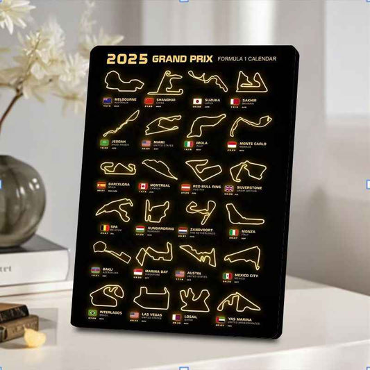 F1 racing track room decorations stylish car display stand desk art