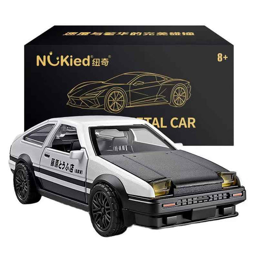 Nukied AE86 Initial D Fujiwara Tofu Shop diecast wind-up model