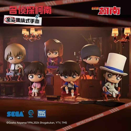 Detective Conan blind box seated figures collectible mystery anime gift