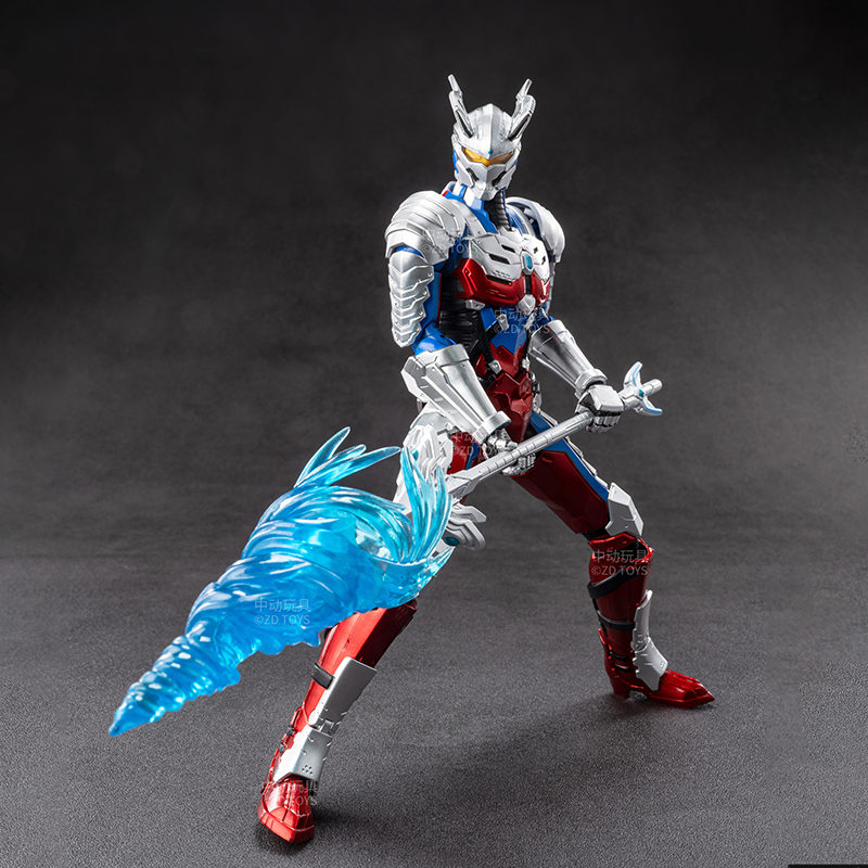 ZD Toys Ultraman Zero deluxe mechanized suit 18cm action figure