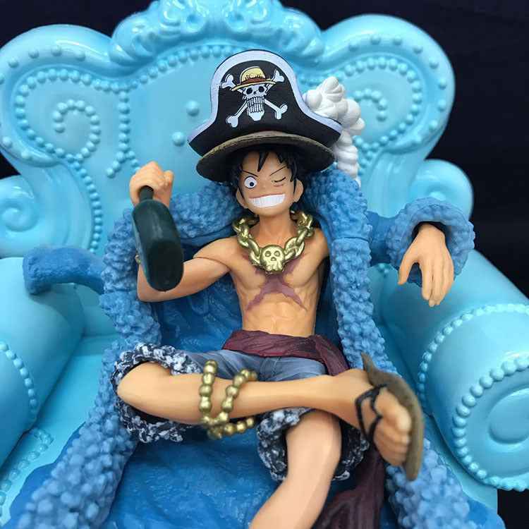 One Piece Luffy 20th anniversary Figuarts Zero sofa display action figure