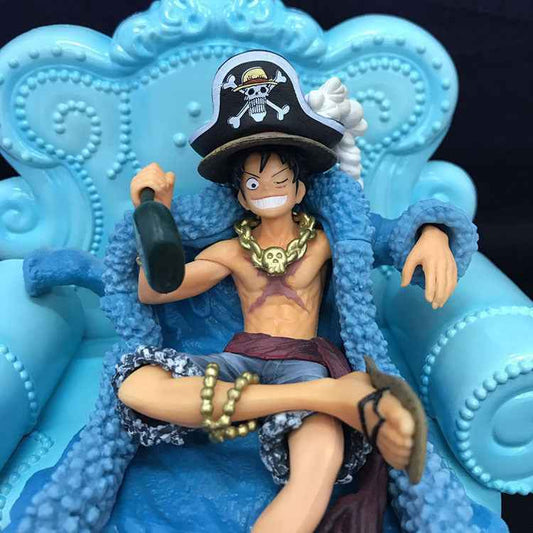 One Piece Luffy 20th anniversary Figuarts Zero sofa display action figure