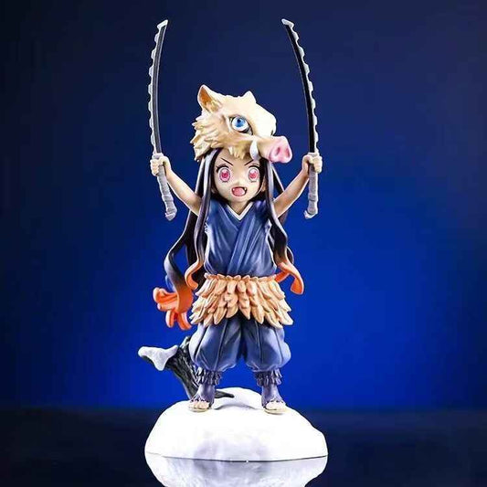 Demon Slayer Nezuko Inosuke GK figure premium anime collectible gift