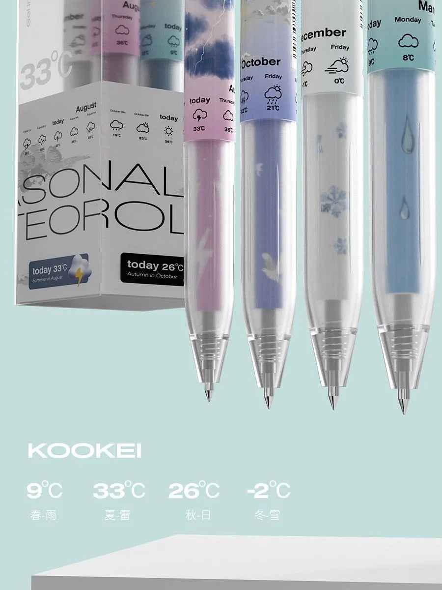KOOKEI Seasonal Meteorology Limited Edition Neutral Pen