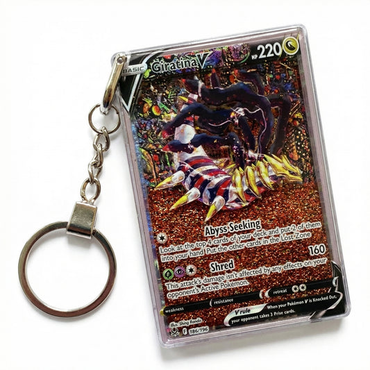 Pokemon Latias Quicksand Keychain Figurine – Flowing Sand Art Collectible Charm