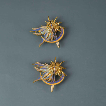 Bungie's White Evil Peripheral Badge: Morning Savior Metal Brooch