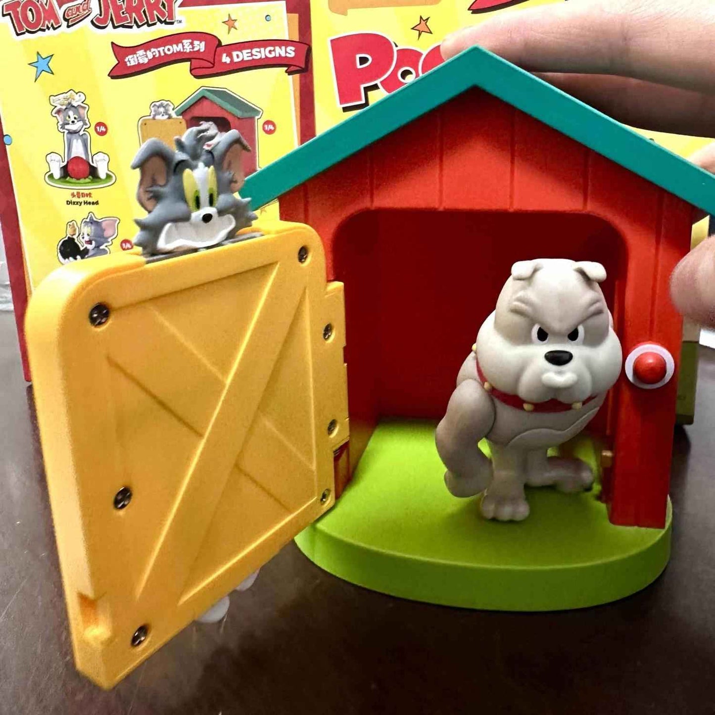 Tom &amp; Jerry "Poor Tom" Mystery Box | Festive Collectible Blind Box Toy Figurine