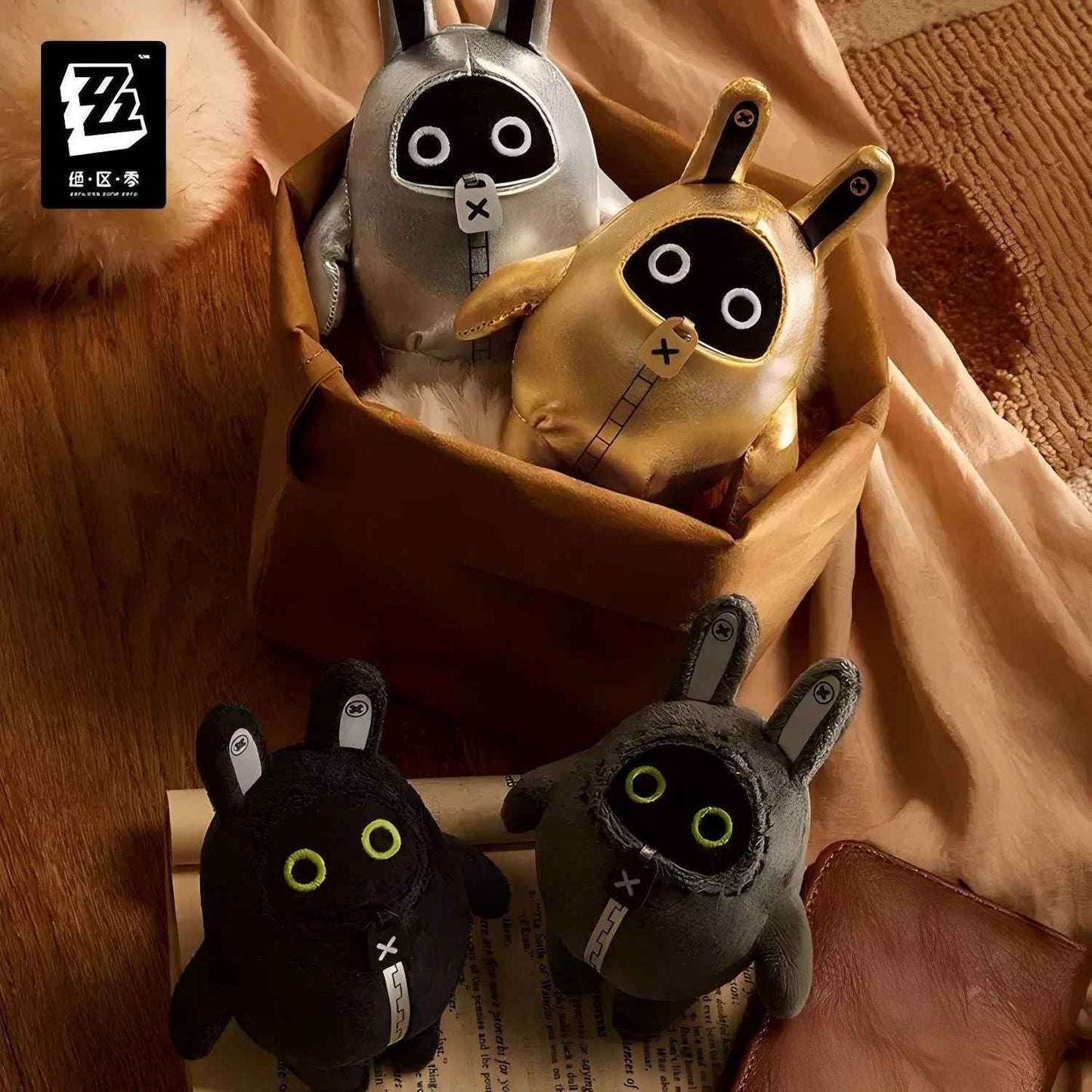 Zenless Zone Zero Fluffy Bangboo Plush Blind Box | Official Anime Merch | Holiday Gift | Desk Decor | Collectible Toy