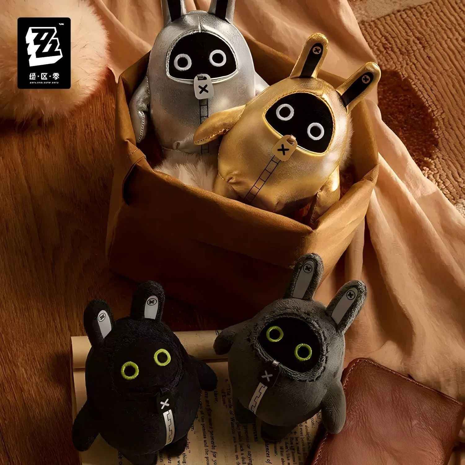 Zenless Zone Zero Fluffy Bangboo Plush Blind Box | Official Anime Merch | Holiday Gift | Desk Decor | Collectible Toy