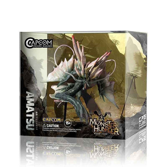 CAPCOM Monster Hunter CUBE Amatsu &amp; Malzeno Figures: High-Value Collectibles for Fans &amp; Decor Enthusiasts!