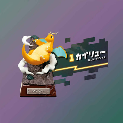 Pokémon Dragon Statue Mini Scene Collectible