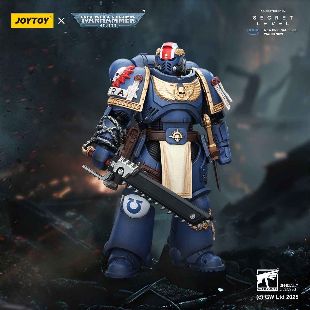 JOYTOY Warhammer 40K Secret Level Titus Swordsman