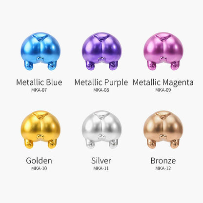 DSPIAE Metallic Markers 12color 6pcs