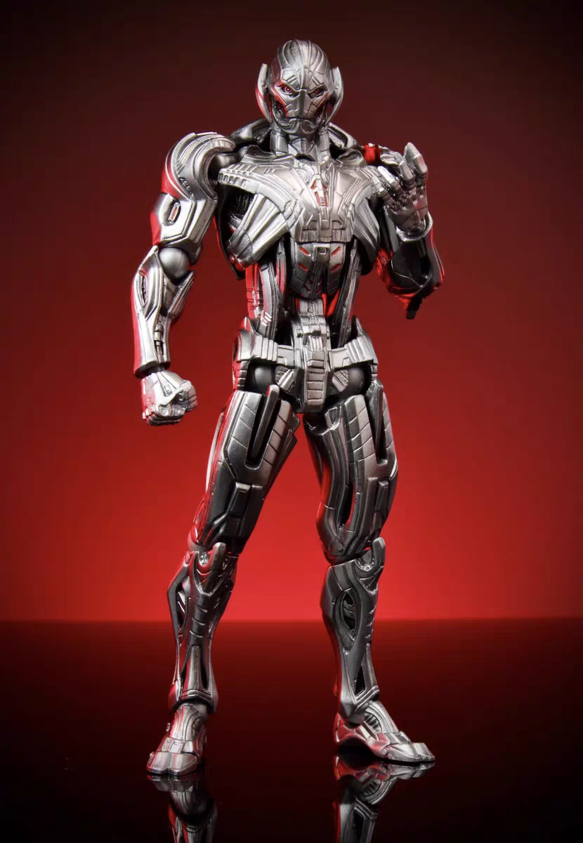 Ultron Articulated Action Figure – Avengers Age of Ultron Villain | AC Joint Movable Collectible Toy