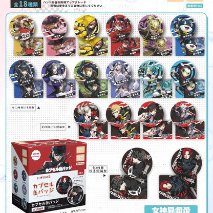 75mm Anime Blind Box Pin Badge 18 Designs